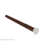 Dunhill - The White Spot Gadget Junior tamper marrone e palladio - Accessori Per Pipe