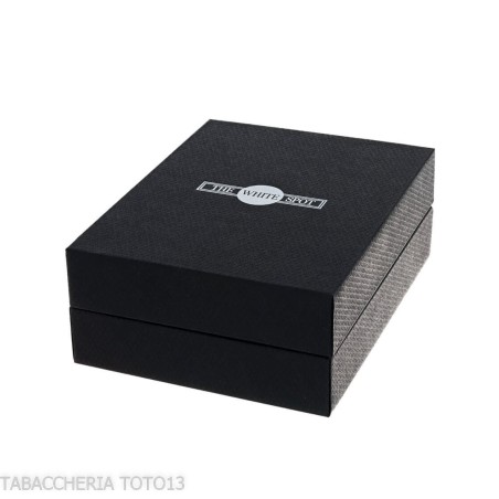 Dunhill - The White Spot Gadget Junior Tamper aus Braun und Palladium - Zubehör für Tabakpfeifen
