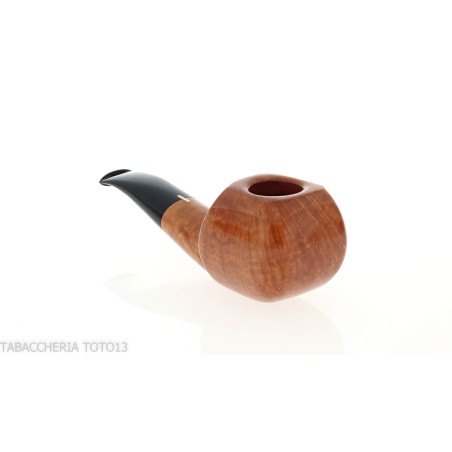 Pipe en forme de panneau semi-courbé Amorelli en bruyère naturelle claire - Pipe Pour le Tabac - Racine naturelle