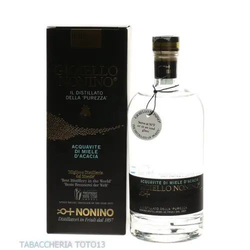 Gioiello Nonino Akazienhonigbrand Vol.37% Cl.50 - Destilliert