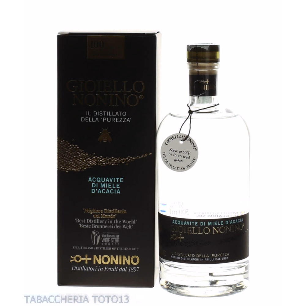 Gioiello Nonino Acquavite di miele di Acacia Vol.37% Cl.50 - Distillati