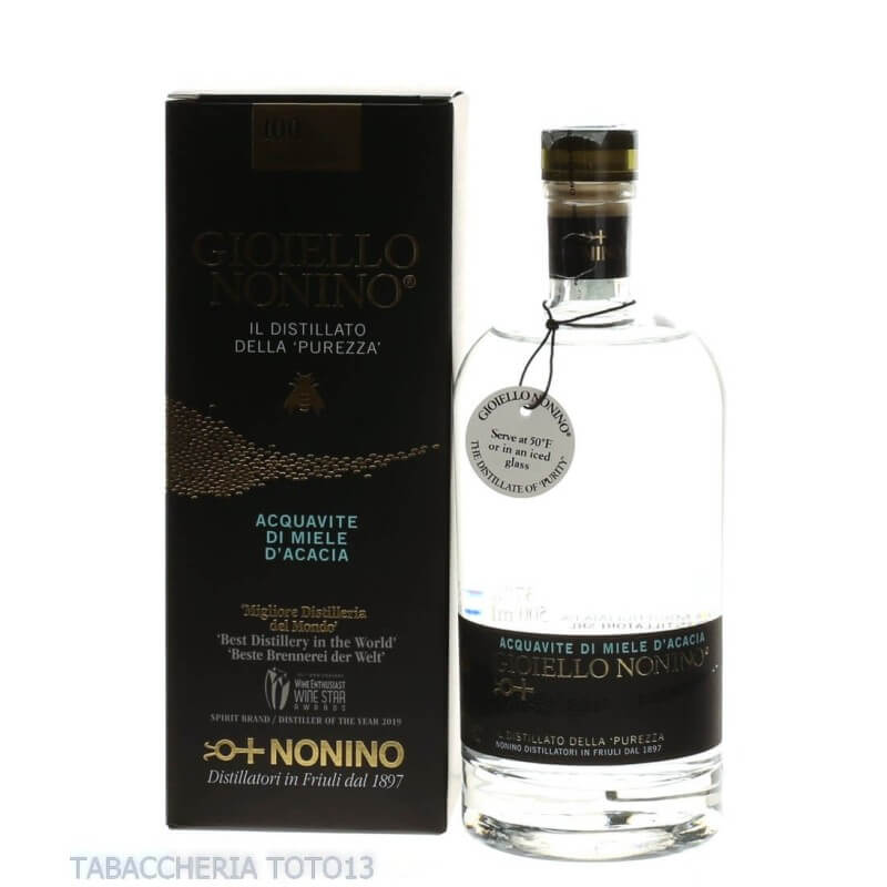 Gioiello Nonino Eau-de-vie de miel d'acacia Vol.37% Cl.50 Nonino Distillatori