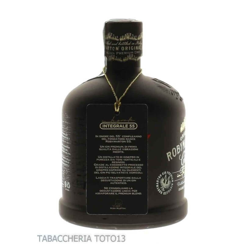 Roby Marton 55 Integral Gin limited edition Vol.55% Cl.70 - Roby Marton gin