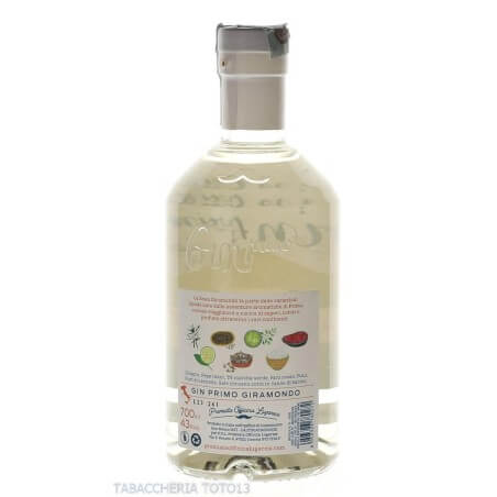 Primo Gin Asia Vol.43% Cl.70 Premiata officina Lugaresi distilleria Gin