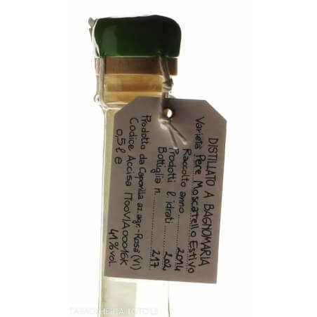 Capovilla Destilado de pera moscatel de verano Vol.41% Cl.50 Capovilla Distilleria Grappe