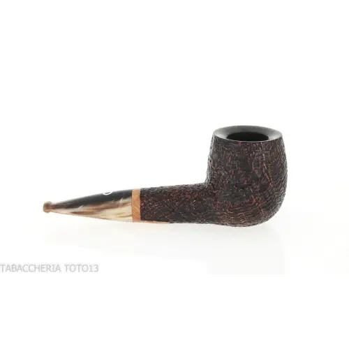 Il Ceppo forma billiard sabbiata scura grado 1 - Pipe