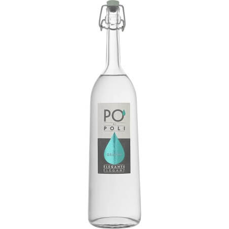 Grappa Poli Elegante Vol. 40% Cl.70 Poli Distilleria Grappe