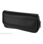Dunhill - The White Spot Companion schwarze Ledertasche für 1 Pfeife und Tabak - Zubehör für Tabakpfeifen