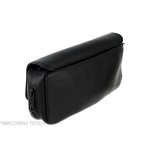 Dunhill - The White Spot Companion schwarze Ledertasche für 1 Pfeife und Tabak - Zubehör für Tabakpfeifen