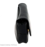 Dunhill - The White Spot Companion schwarze Ledertasche für 1 Pfeife und Tabak - Zubehör für Tabakpfeifen