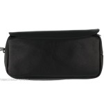 Dunhill - The White Spot Companion schwarze Ledertasche für 1 Pfeife und Tabak - Zubehör für Tabakpfeifen
