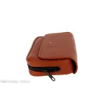 Dunhill - The White Spot Companion sac en cuir couleur terre cuite pour 1 pipe et tabac - Accessoires pour pipes - Cuir