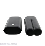 Dunhill - The White Spot Classic 2 Corona Extra Black Cigar Case - Accessories Cigar - Leather