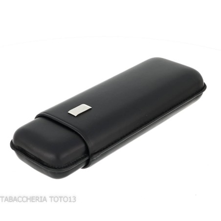 Dunhill - Étui à cigares noir extra The White Spot Classic 2 Corona - Accessoires Cigare - Cuir