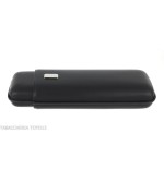 Dunhill - The White Spot Classic 2 Corona Extra Black Cigar Case - Accessories Cigar - Leather