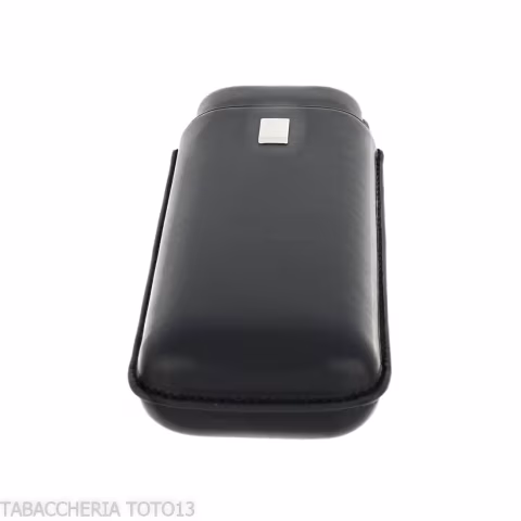 Dunhill - The White Spot Classic 2 Corona Extra Black Cigar Case - Accessories Cigar - Leather