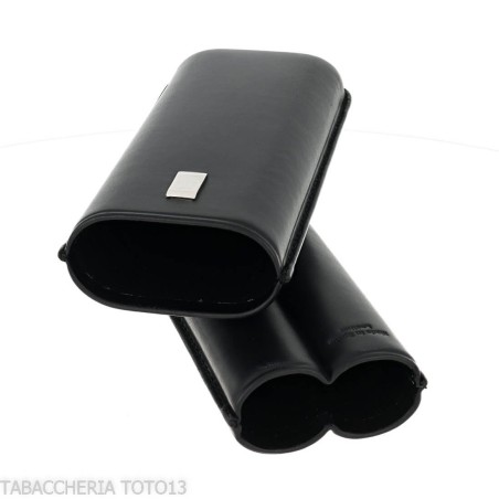 Dunhill - The White Spot Classic 2 Corona Extra schwarzes Zigarrenetui - Zubehör Cigar