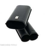 Dunhill - Étui à cigares noir extra The White Spot Classic 2 Corona - Accessoires Cigare - Cuir