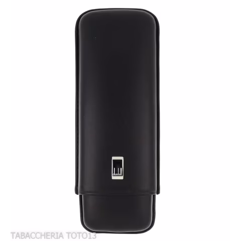 Dunhill - The White Spot Classic 2 Corona Extra Black Cigar Case - Accessories Cigar - Leather
