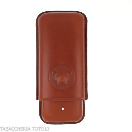 Dunhill - Étui à cigares The White Spot Bulldog 2 Robusto - Accessoires Cigare - Cuir
