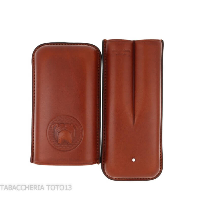 Dunhill - The White Spot Bulldog 2 Robusto Cigar Case - Dunhill - The white spot