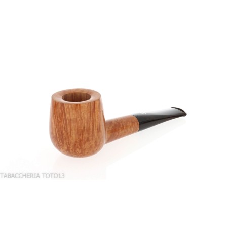 Pipe droite en forme de pot Il Ceppo en bruyère polie grade 4 - Pipe Pour le Tabac - Racine naturelle