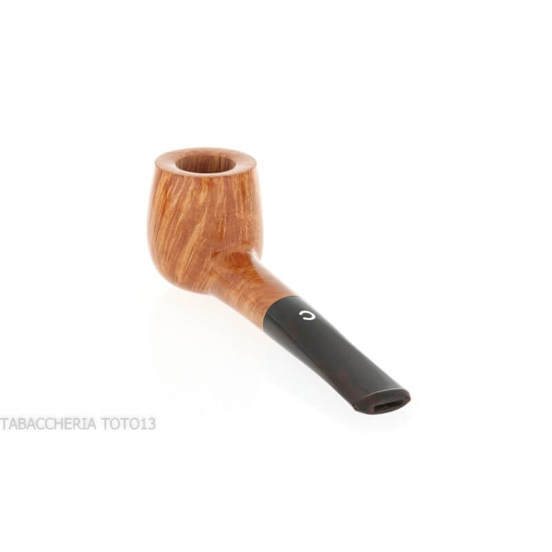 Il Ceppo forma Pot dritta in radica lucida grado 4 - IL CEPPO PIPE