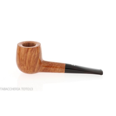 Pipe droite en forme de pot Il Ceppo en bruyère polie grade 4 - Pipe Pour le Tabac - Racine naturelle