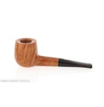 Pipe droite en forme de pot Il Ceppo en bruyère polie grade 4 - Pipe Pour le Tabac - Racine naturelle