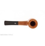 Pipe droite en forme de pot Il Ceppo en bruyère polie grade 4 - Pipe Pour le Tabac - Racine naturelle