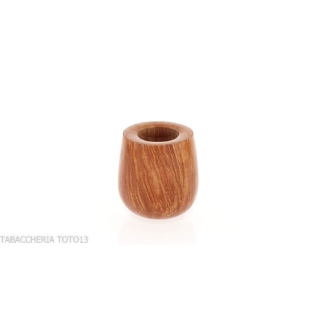 Pipe droite en forme de pot Il Ceppo en bruyère polie grade 4 - Pipe Pour le Tabac - Racine naturelle