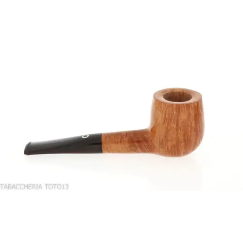 Pipe droite en forme de pot Il Ceppo en bruyère polie grade 4 - Pipe Pour le Tabac - Racine naturelle