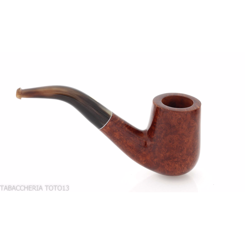 Pipe Amorelli calabasch bruyère lisse, grade 2 - Pipe Pour le Tabac - Racine naturelle