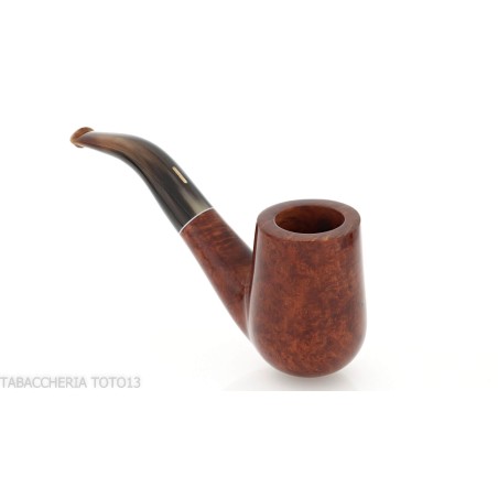 Pipa Amorelli calabasch nuez natural suave, grado 2 - Pipas de Tabaco