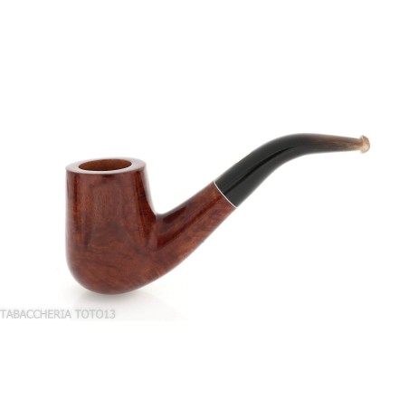Pipa Amorelli calabasch nuez natural suave, grado 2 - Pipas de Tabaco