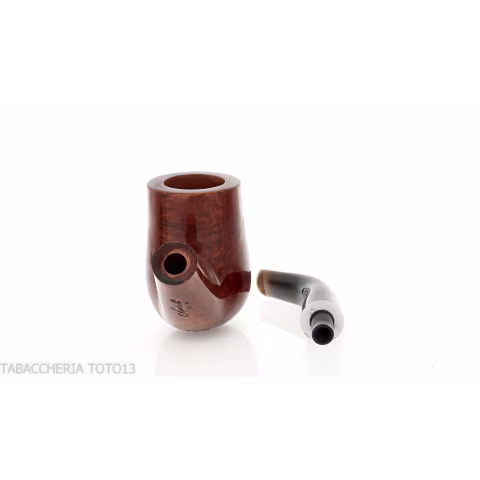 Pipa Amorelli calabasch nuez natural suave, grado 2 - Pipas de Tabaco
