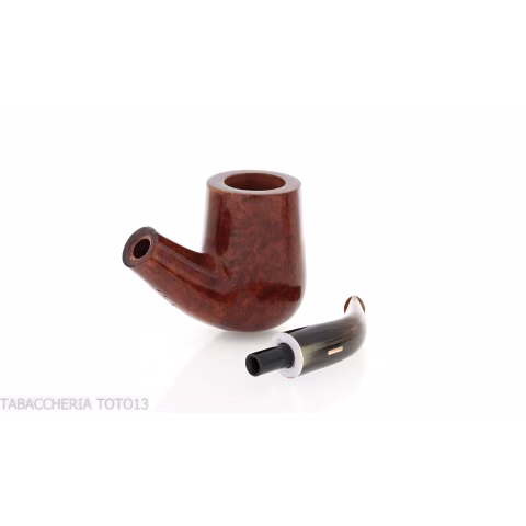 Pipa Amorelli calabasch nuez natural suave, grado 2 - Pipas de Tabaco