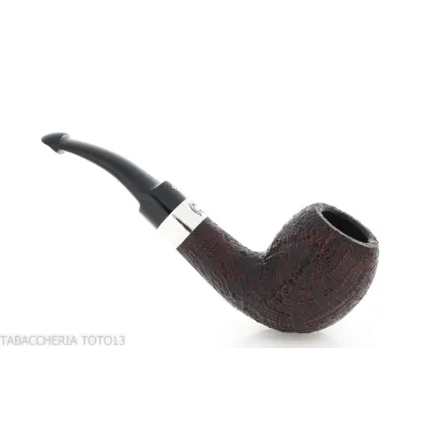Pipe Peterson Sherlock Holmes Strand Sandblasted P-Lip - Tobacco Pipes - Natural root
