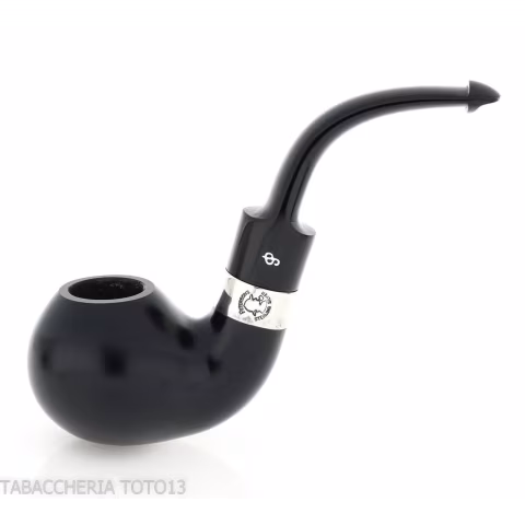 Pipe Peterson Sherlock Holmes Lestrade ebony P-Lip - Tobacco Pipes - Natural root