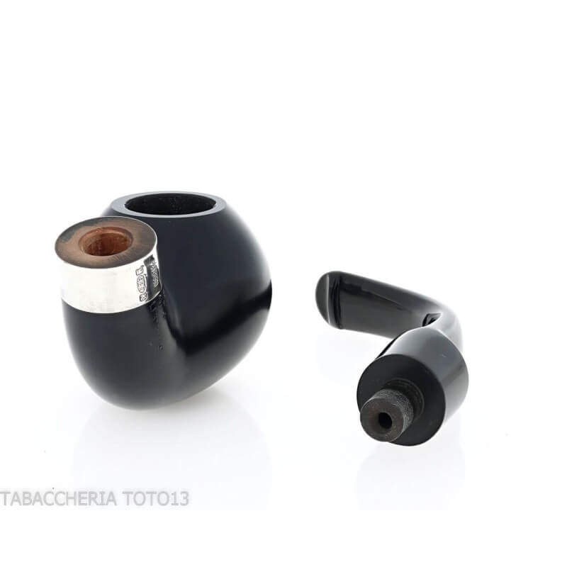 Peterson Sherlock Holmes Lestrade ebony P-Lip - Peterson Of Doublin Pipe