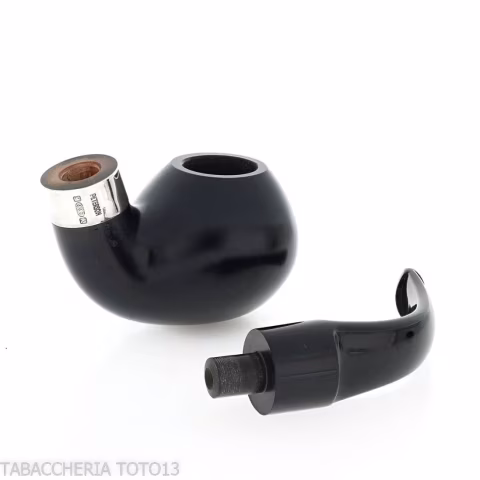 Pipe Peterson Sherlock Holmes Lestrade ebony P-Lip - Tobacco Pipes - Natural root