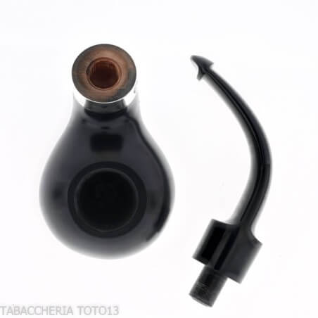 Peterson Sherlock Holmes Lestrade ebony P-Lip - Peterson Of Doublin Pipe