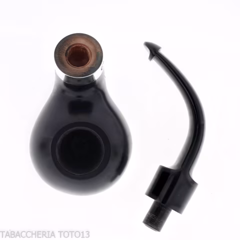 Pipe Peterson Sherlock Holmes Lestrade ebony P-Lip - Tobacco Pipes - Natural root