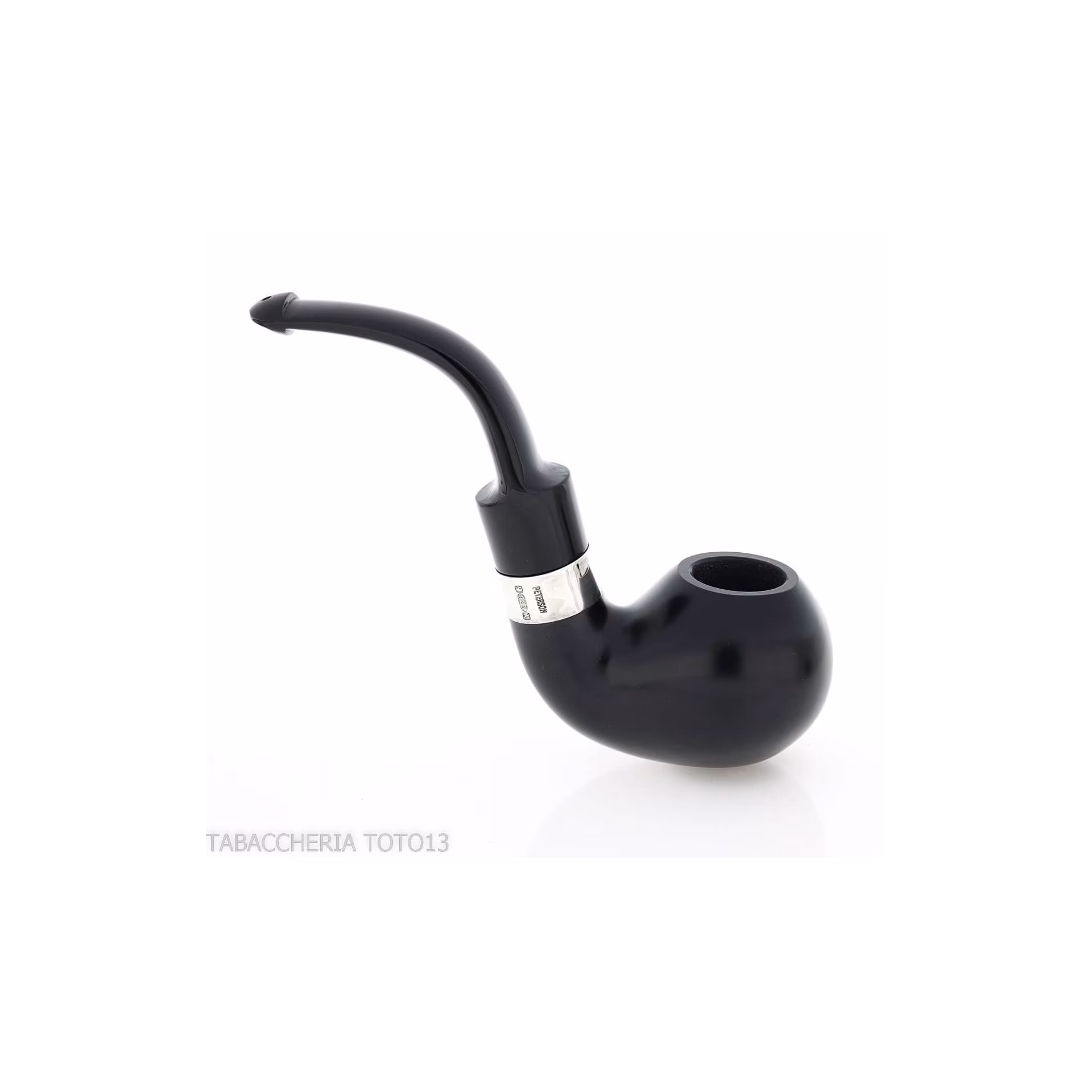 Pipe Peterson Sherlock Holmes Lestrade ebony P-Lip - Tobacco Pipes - Natural root