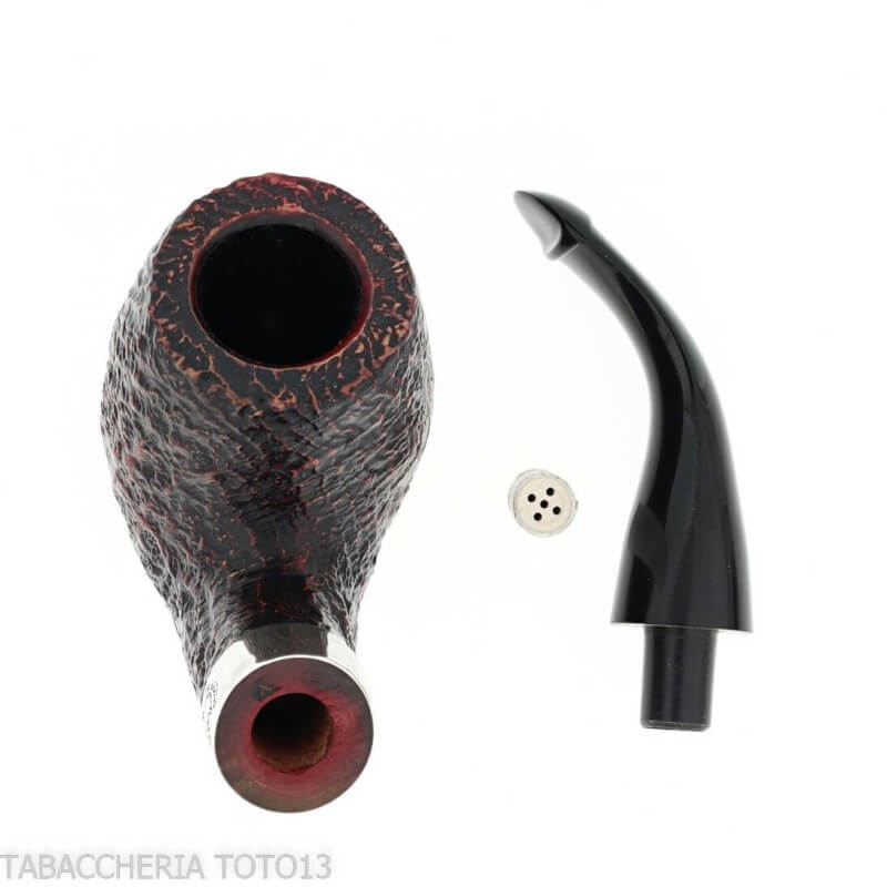 Peterson Sherlock Holmes Professor Sandblasted P-Lip Filter - Peterson Of Doublin Pipe