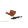 Le canard pipe forme ovale en bruyère naturelle 2 œufs - L'anatra pipe