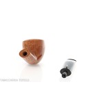 La pipa pato forma ovalada en brezo natural 2 huevos-L'Anatra