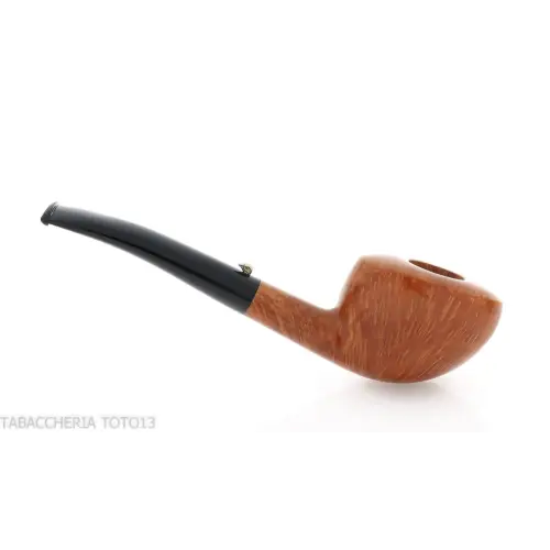 L'anatra forma ovale bent in radica naturale 2 uova - Pipe