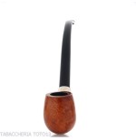 Aldo Velani churchwarden un pipe de racine de bruyère brillant et très bouclé - Pipe Pour le Tabac - Racine naturelle