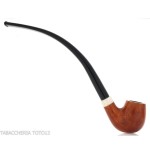 Aldo Velani churchwarden un pipe de racine de bruyère brillant et très bouclé - Pipe Pour le Tabac - Racine naturelle